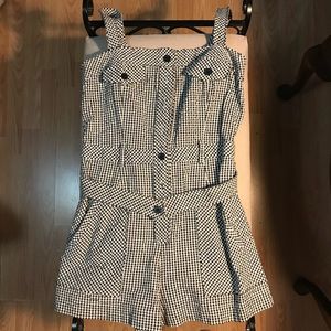 LAST CALL Super cute Gingham Romper!